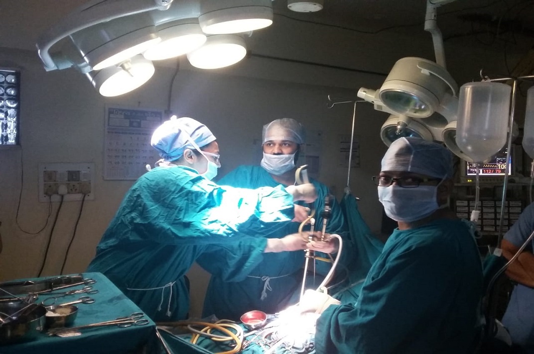 Medical imaging scan used for urological diagnosis