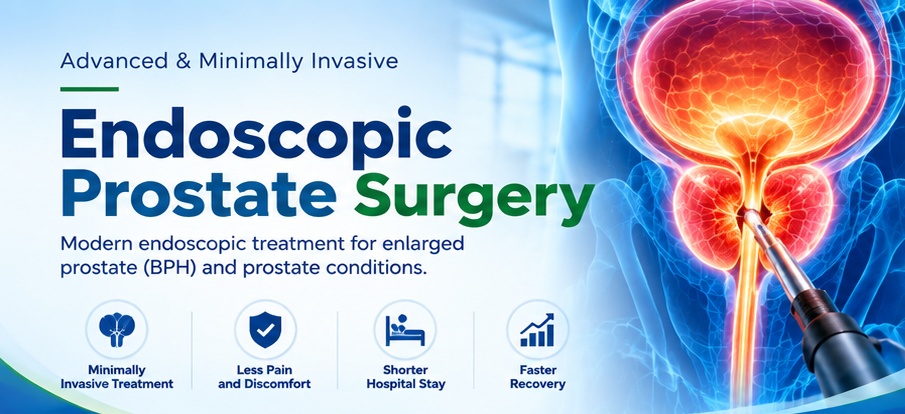 Endoscopic prostate surgery treatment in Jaipur