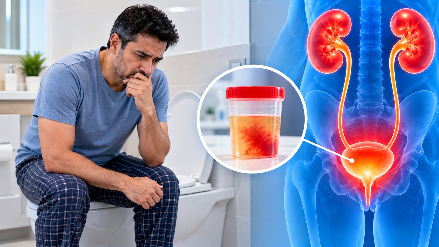Blood in urine evaluation